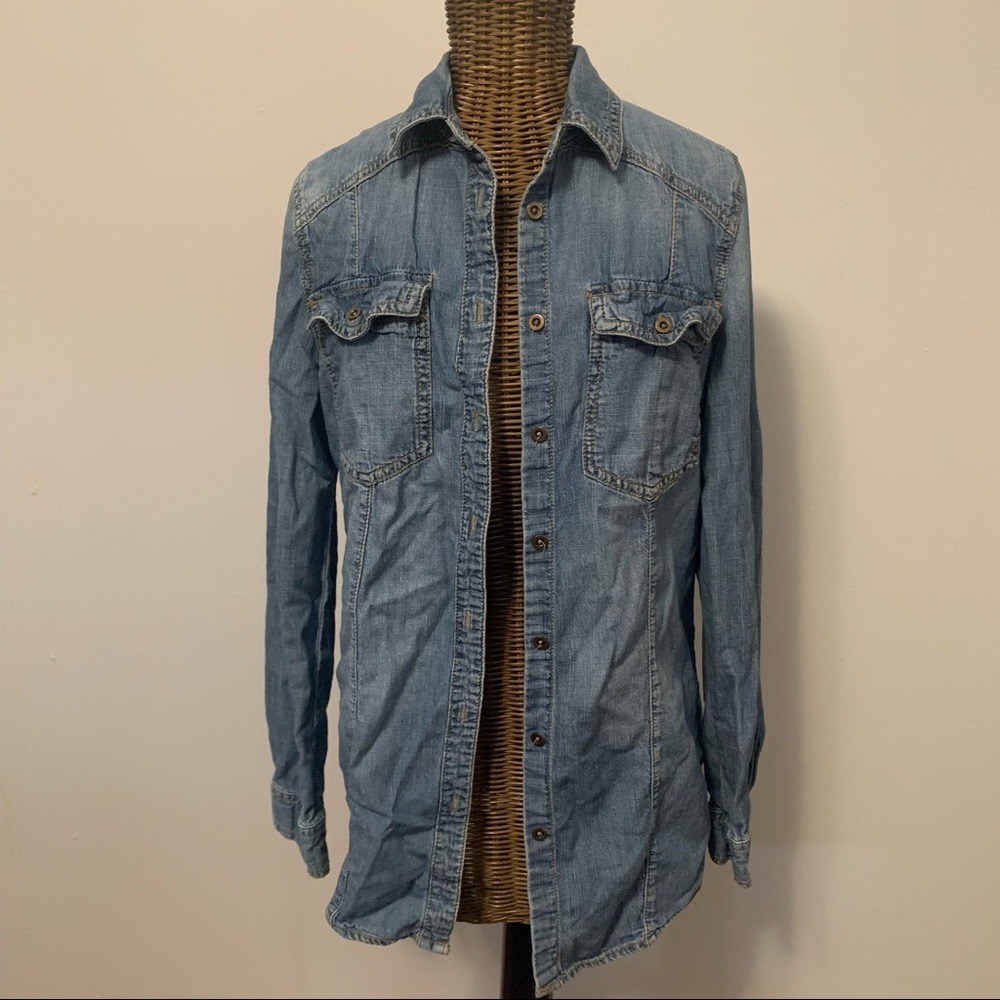 Mossimo Blue Jean Shirt